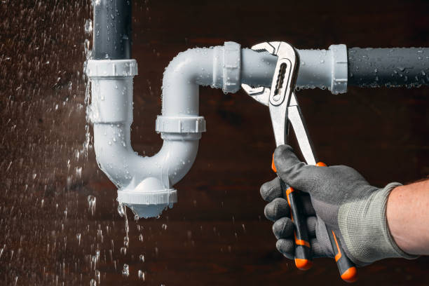 Professional Sewer Line Repair technician working in Washburn, WI